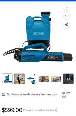 Máquina para fumigar eléctrica