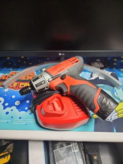Milwaukee drill with battery and charger