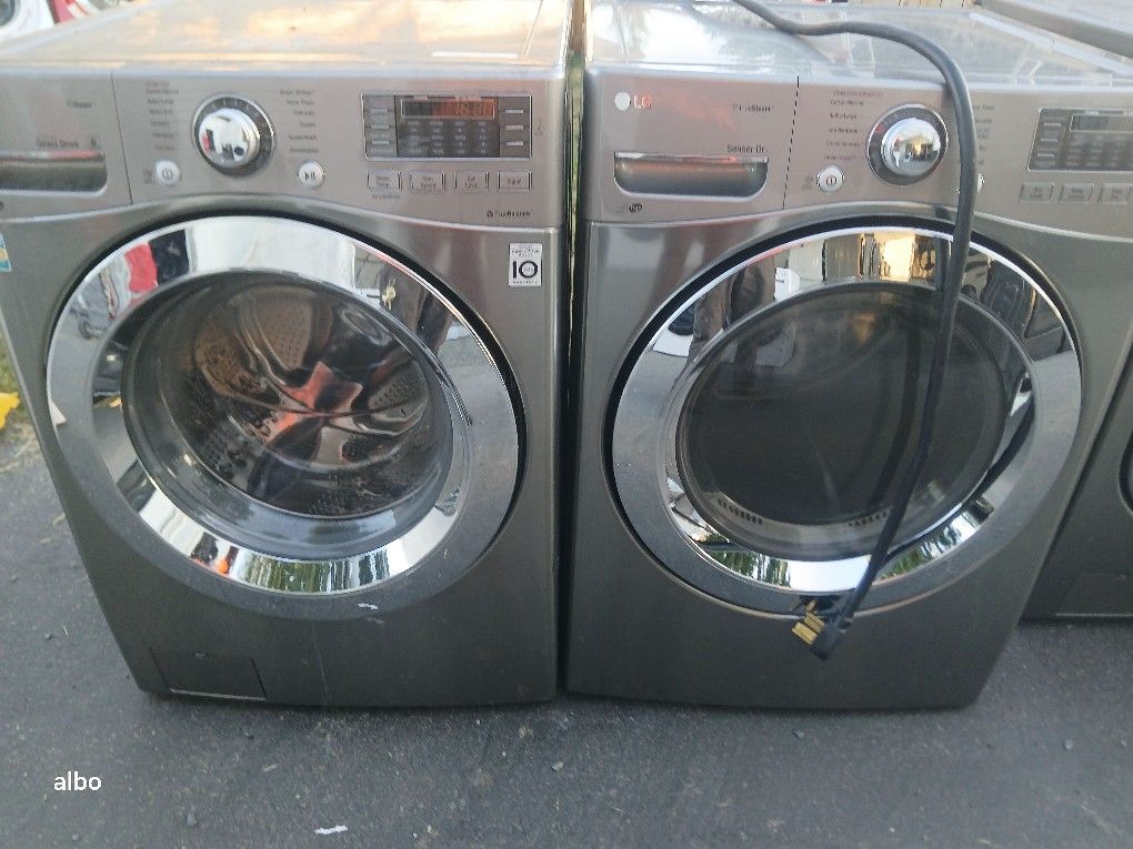 Lg Stackable Washer And Dryer Set Electric