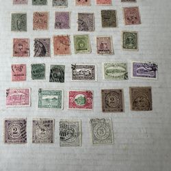 India States Stamp Collection Of 33 Used