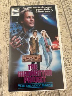 Manhattan project vhs 80’s
