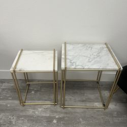 Marble Coffee / Corner Tables 