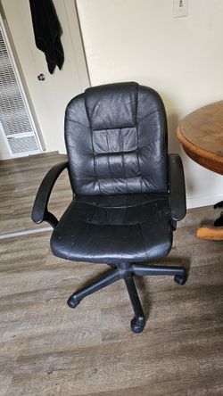 Black Leather Chair