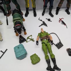 G I Joe Classified Figures Lot