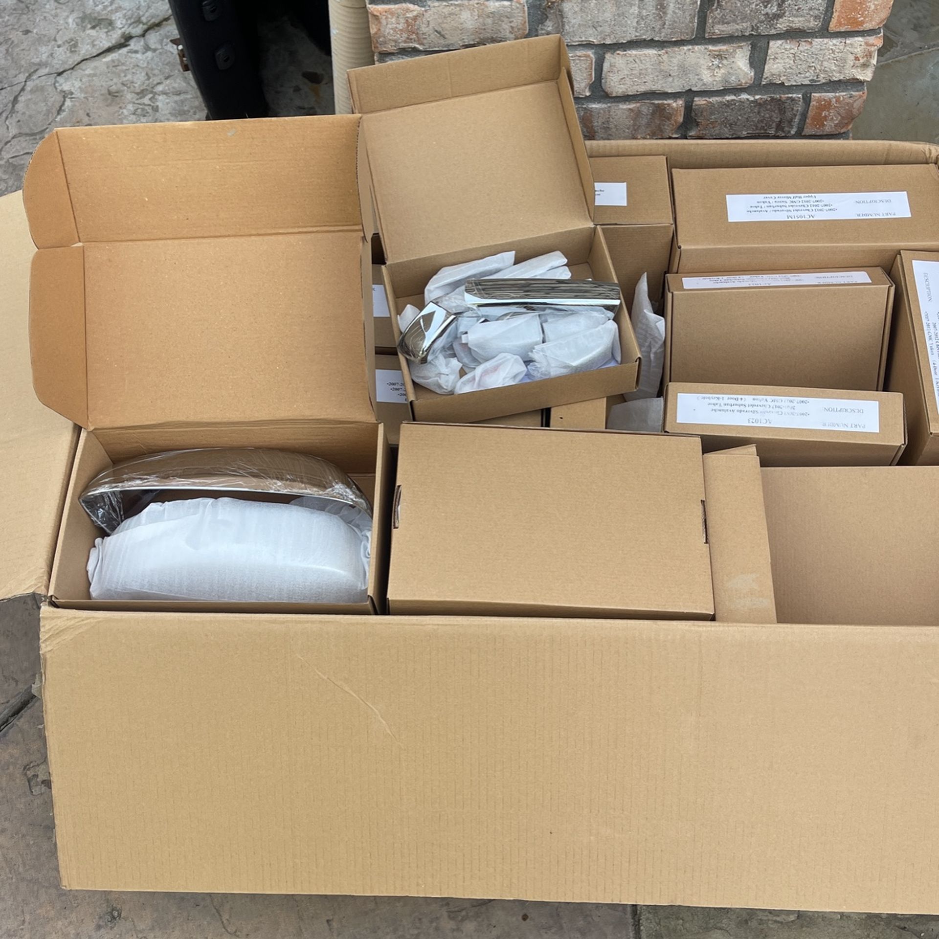 2007-2012 Chevy Suburban/tahoe/silverado Mirror Covers And Door Handle Covers