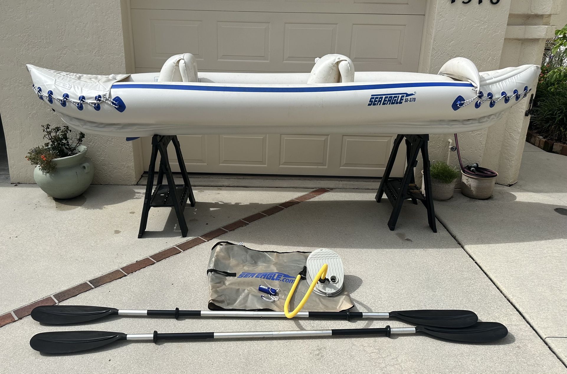 Sea Eagle SE370 1-3 Person Inflatable Kayak