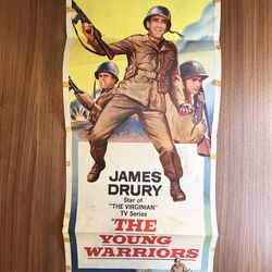 Original 1966 "The Young Warriors" Movie Poster (27x41) – Universal Pictures