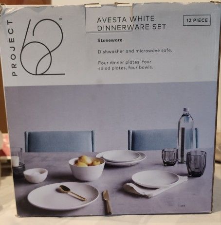 Project 62 Avesta White Dinnerware Set