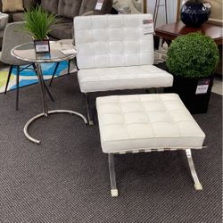 Marco Chair And Ottoman Set