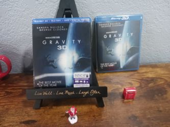 Brand-New Gravity 3D Blu Ray DVD Digital HD (Blu-ray, 2013) ■Lenticular Cover
