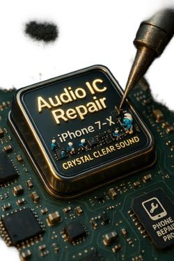 No Sound or Mic Issues? We Repair Audio IC Problems – $49+
