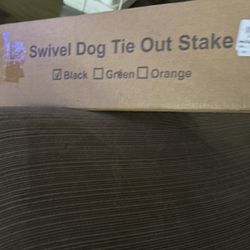 Swivel Dog Tie Out Stake 
