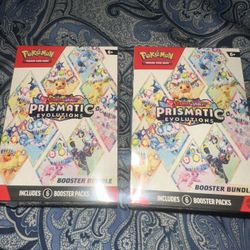 Pokemon Prismatic Evolutions Booster Bundle