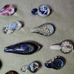 Hand Blown Glass Charms