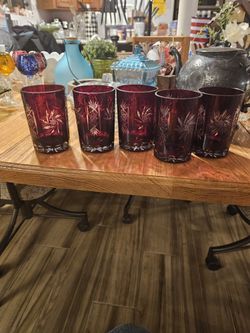 Antique Whisky Glasses