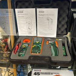 EXTECH Instruments Kit, Clamp, Meter And Infrared Thermometer