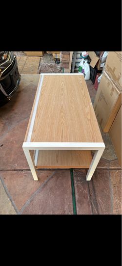 Coffee Table with Lower Shelf