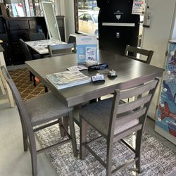 Counter Height Dining Table Set/ Financing Available 