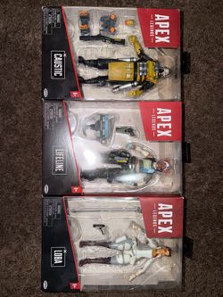 Apex Legends Action Figures Set of 3