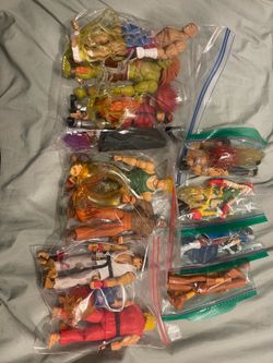 Jada toys street fighter lot