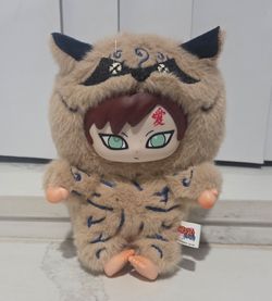 Gaara Naruto Figure Plush Keychain 6" Charm
