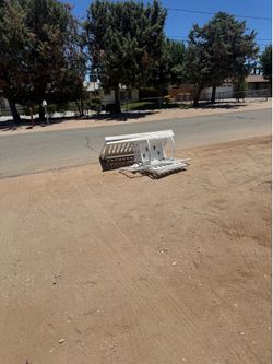 Free crib and toddler stool