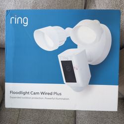 Ring Floodlight Cam Plus Outdoor Wired 1080p