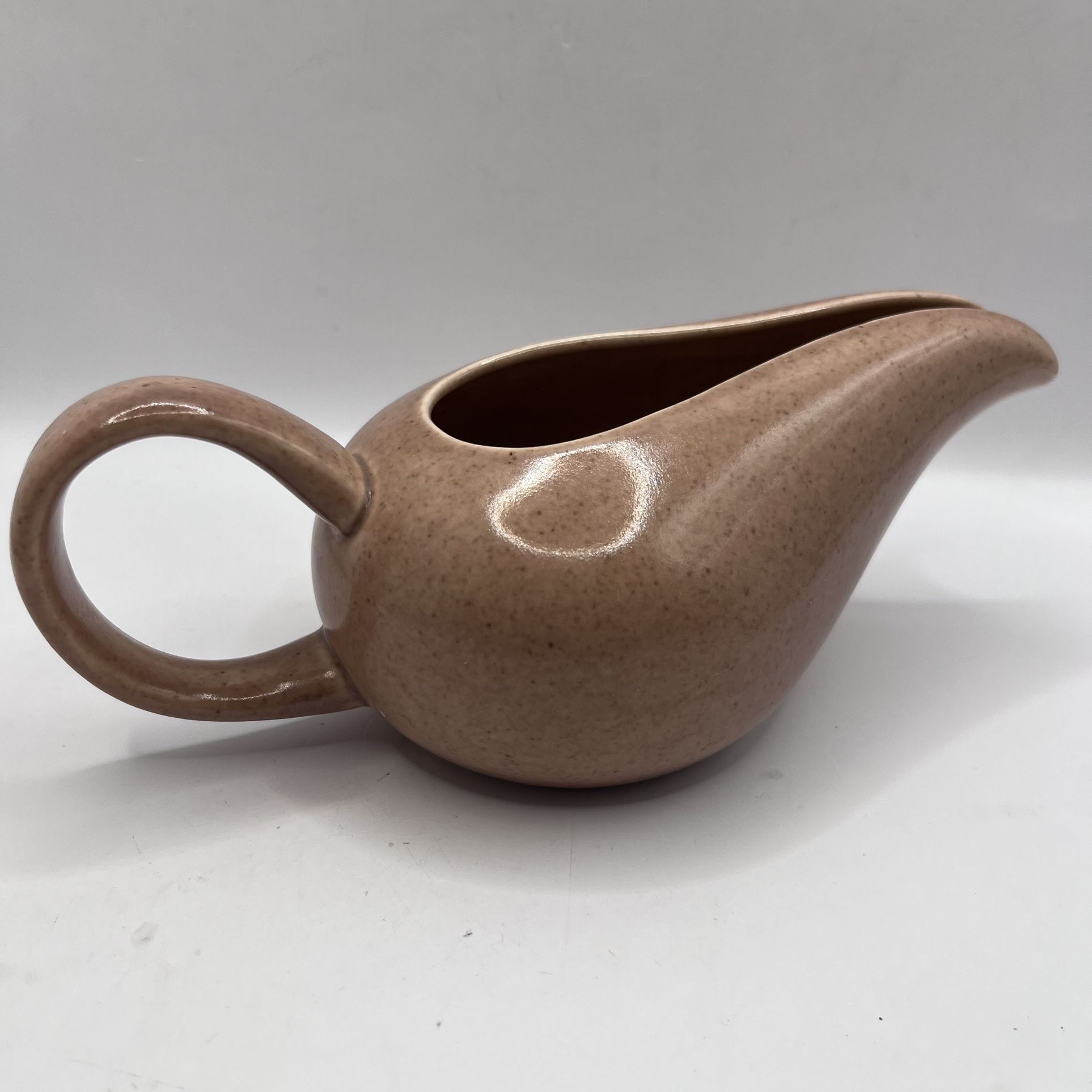 Russel Wright Steubenville American Modern Coral Pink Creamer Mid Century Modern