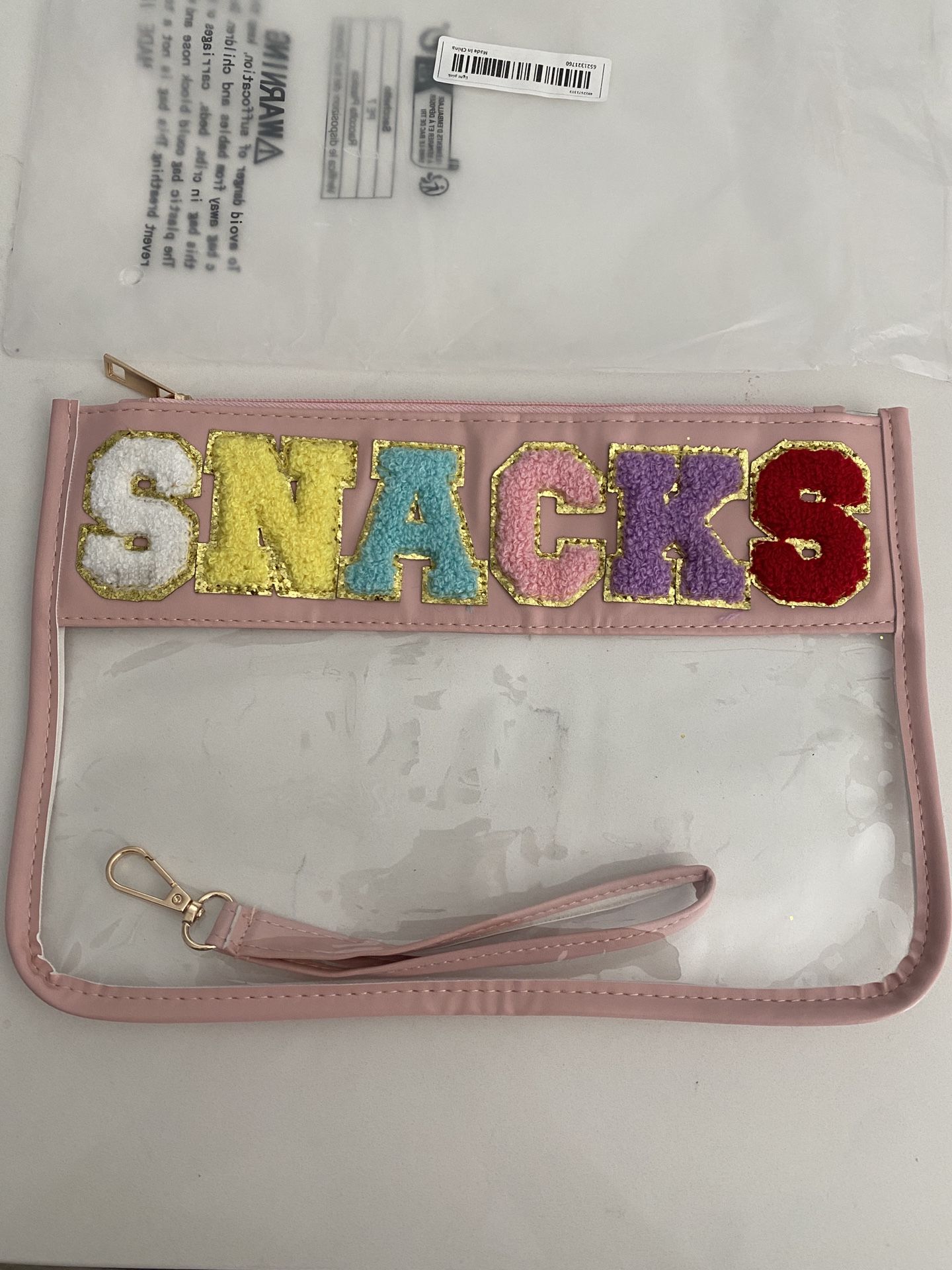 Snacks Pouch Bag With Carrying Strap
