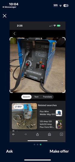 Two Chicago 90 Amp Welders