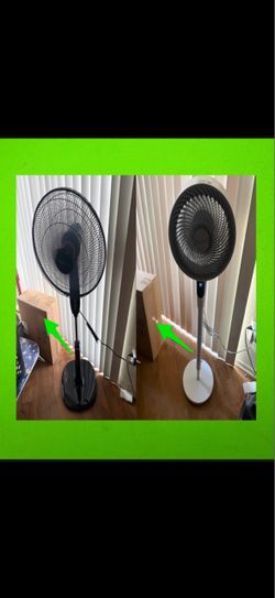 NEW $100 Each POWERFUL Fans Dreo Amazon Basics Pedestal Standing Fan Oscillating Floor Fan Adjustable Height Quiet