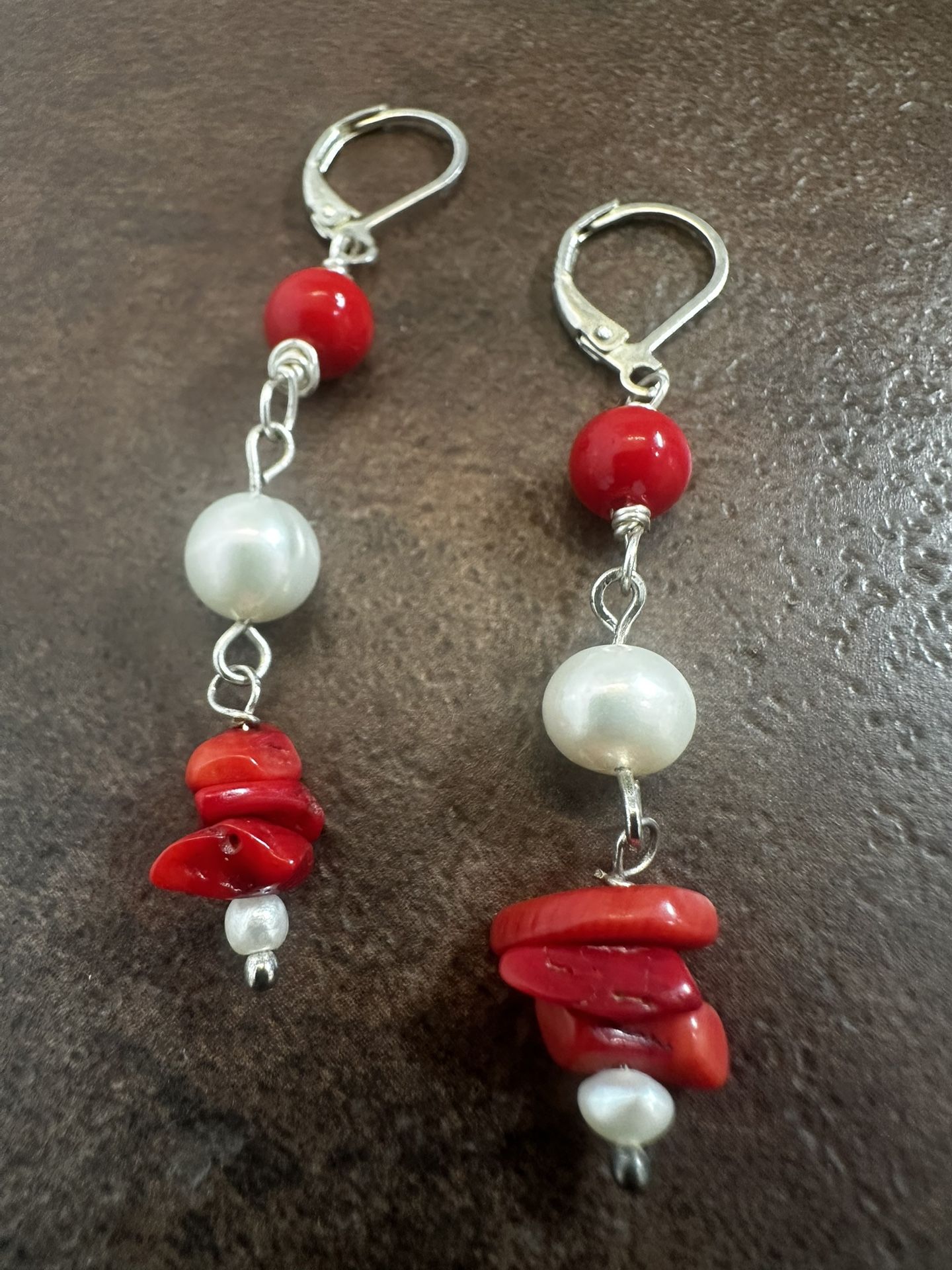Handmade 925 Silver Drop Earrings For Women