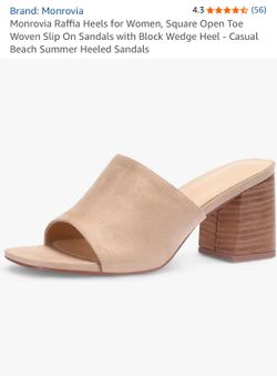 New women’s heel sandals 10