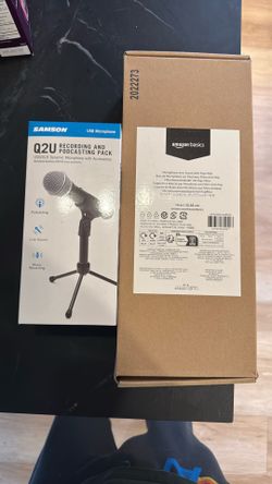 Recording And Podcasting microphone + Stand