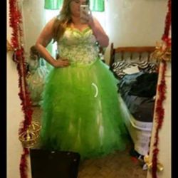 Lime Green Prom Dress 