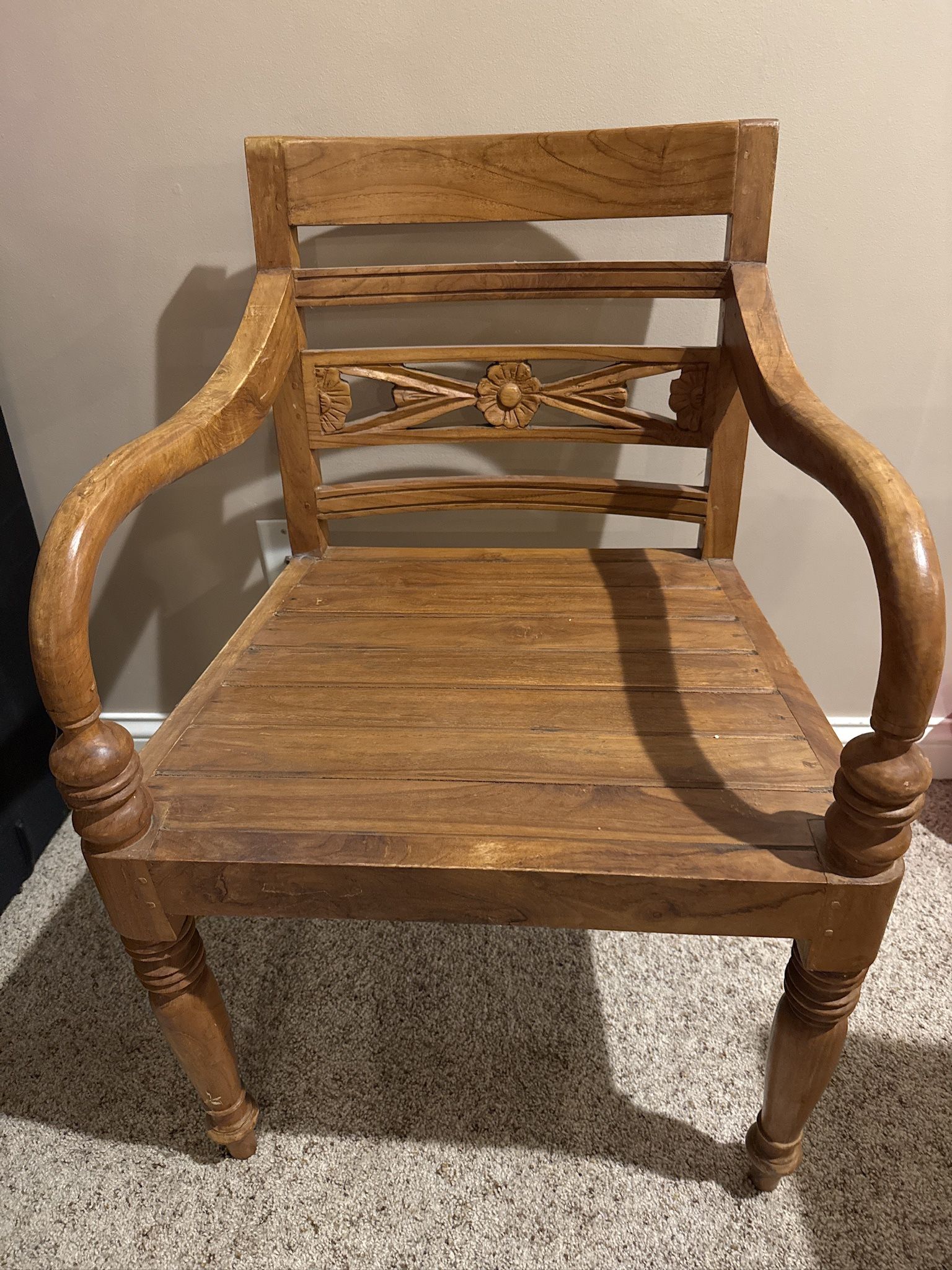 4 Unique Solid Wood Armchairs From Indonesia