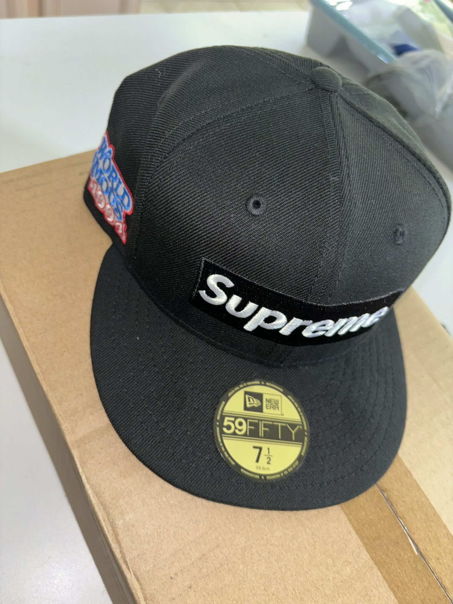 Supreme World Famous Logo Fitted 7 1/2