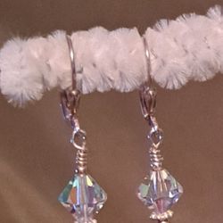 Swarovski Crystal Drop Earrings 4.00Ctw