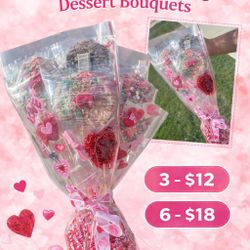 Valentines Cookie Bouquet 