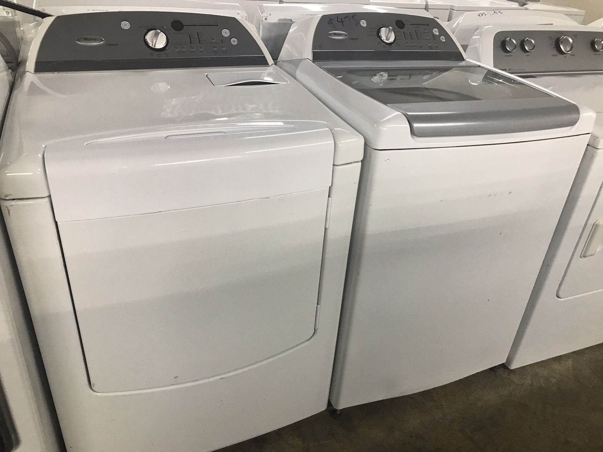 Whirlpool Cabrio Washer And Dryer Set!!
