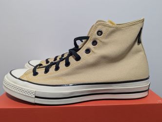Converse Chuck 70 Gore-tex GTX Hi Waterproof Last Straw Beige Men's 11 A13294C