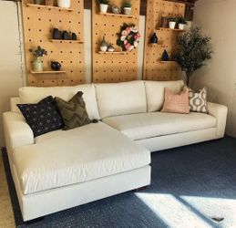 Pottery Barn Sectional couch sofa