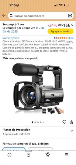 Cámara de video