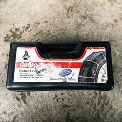 Snow Chains / Cables for 13”-15” Wheels