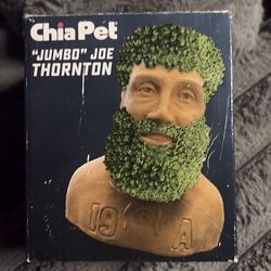 SJ Sharks NHL "JUMBO" Joe Thornton #19 Chia Pet Head/Beard Grower
