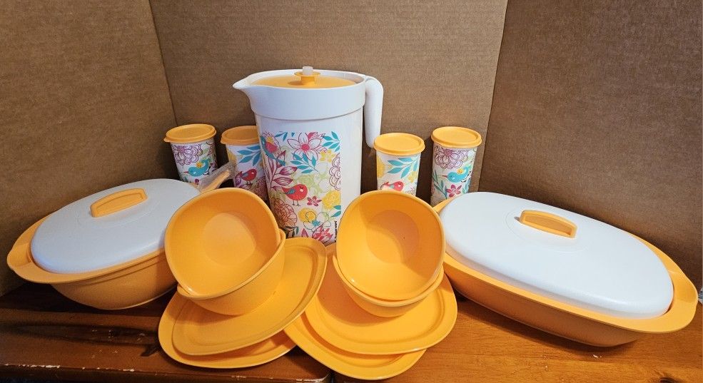 Tupperware Spring Dinner Set