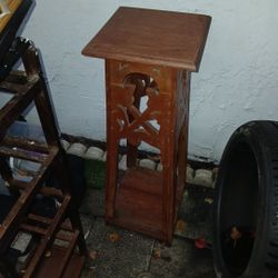 Real Wood End Table
