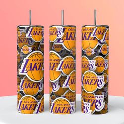 Los Angeles Lakers Basketball Tumbler