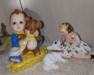 Vintage porcelain figurines