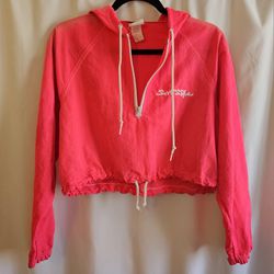 SurfStyle Pullover C Neon Hot Pink - Ladies Small Petite (Fits Small To Medium)